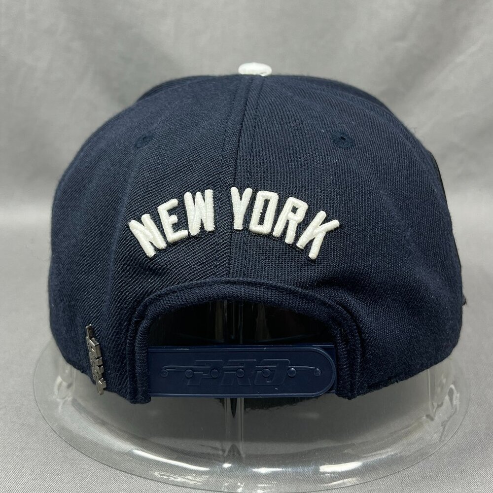 New York Yankees Pro Standard MLB Snapback Hat Cap Navy Mets Subway Series Mens - Picture 4 of 16